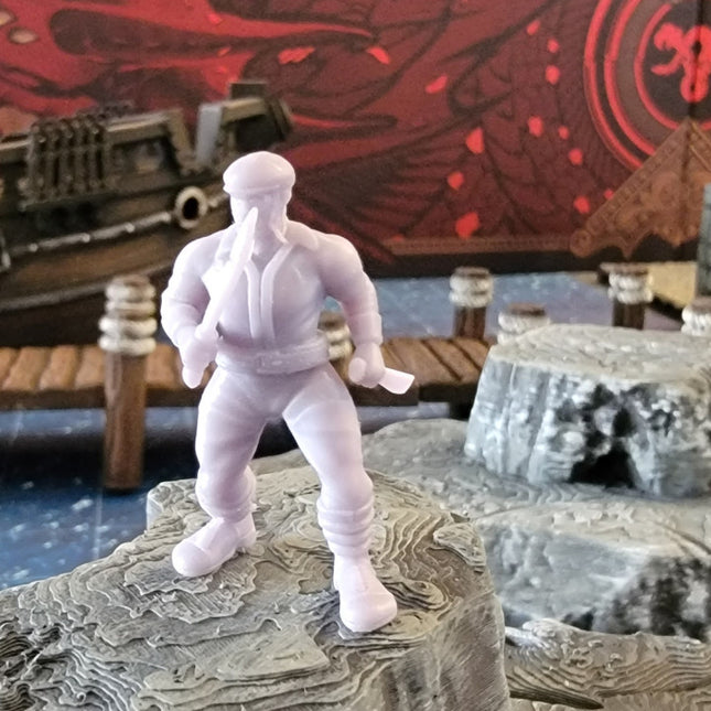 Victorian Brawlers - Fighters - 2 Figures