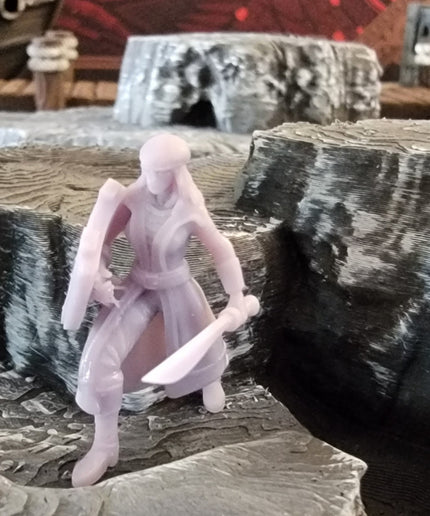 Victorian Female Fighter - 1 Figure