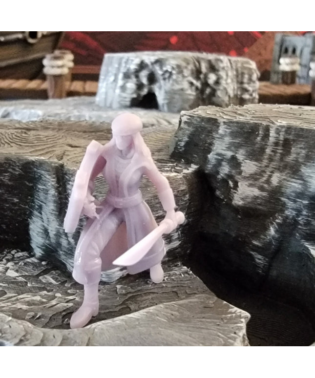 Victorian Female Fighter - 1 Figure