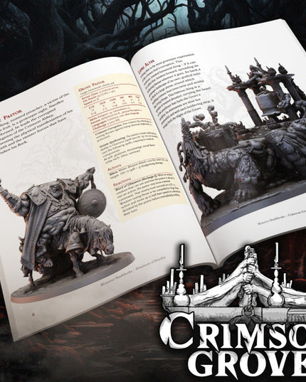 Crimson Grove Part Two: 5E Statblocks