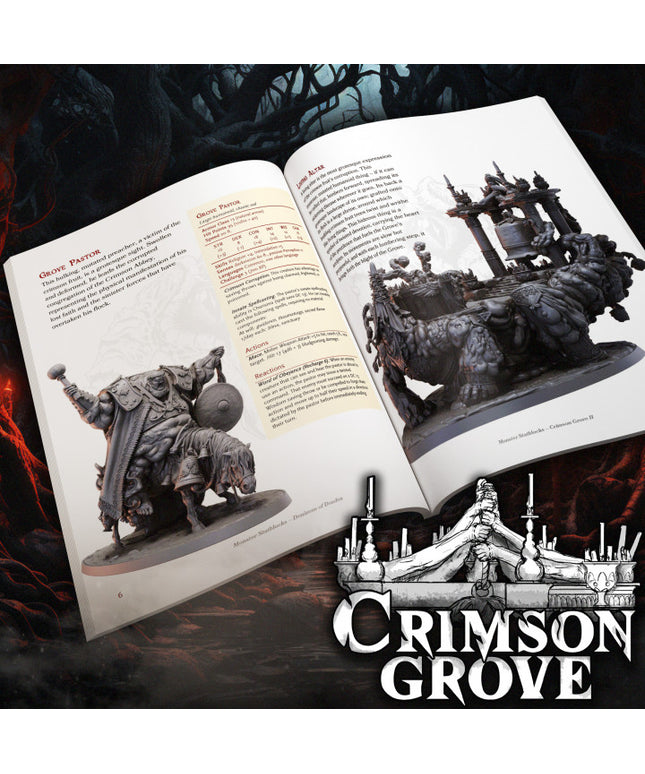 Crimson Grove Part Two: 5E Statblocks