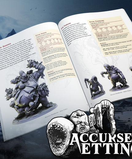 Accursed Ettin: 5E Statblocks