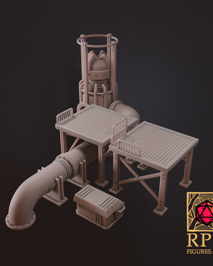 Printable Terrains - Science Fiction Modular Pack 1