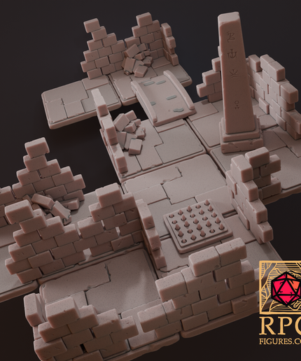 Printable Terrains - Dungeon Pack 1