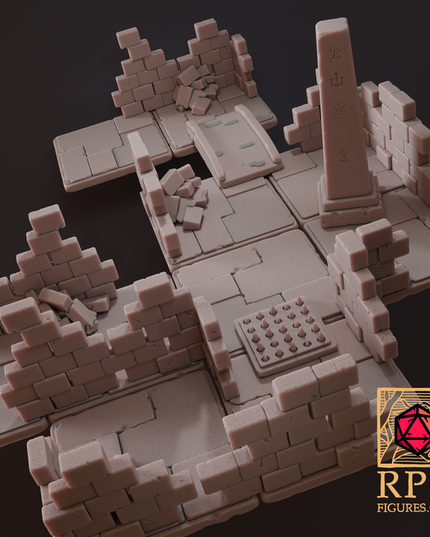 Printable Terrains - Dungeon Pack 1