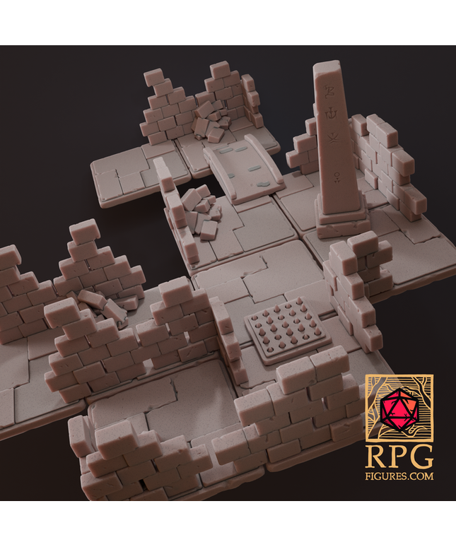 Printable Terrains - Dungeon Pack 1