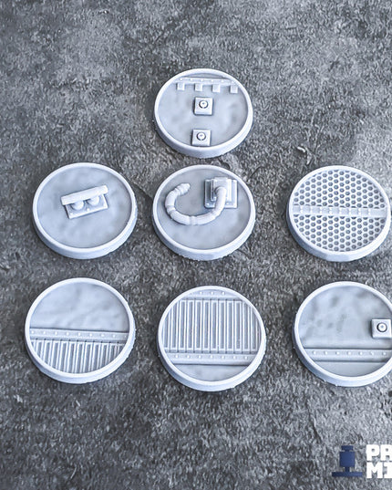 Ironside Docks Scenic Bases - 22 miniatures!