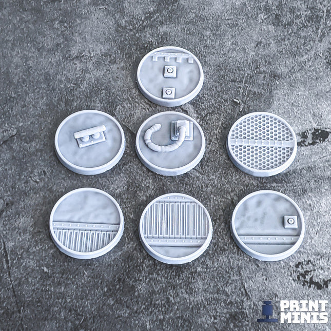 Ironside Docks Scenic Bases - 22 miniatures!