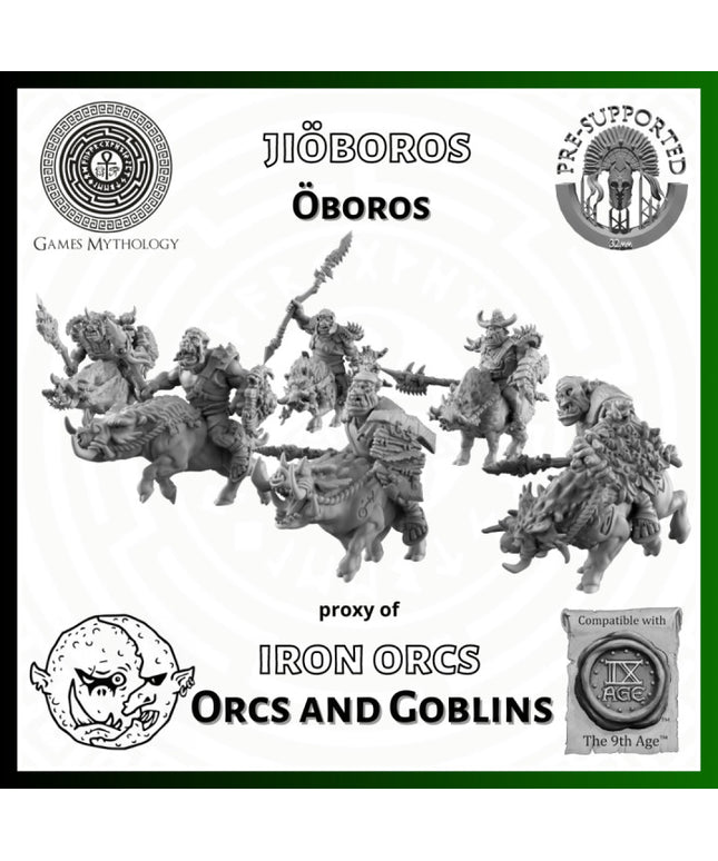 Orcas and Goblins  , oboros, Jioboros ,6 Figure