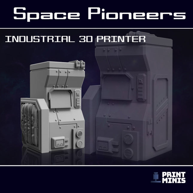 Space Colonisation Machines - Terrain - Space Pioneers Collection