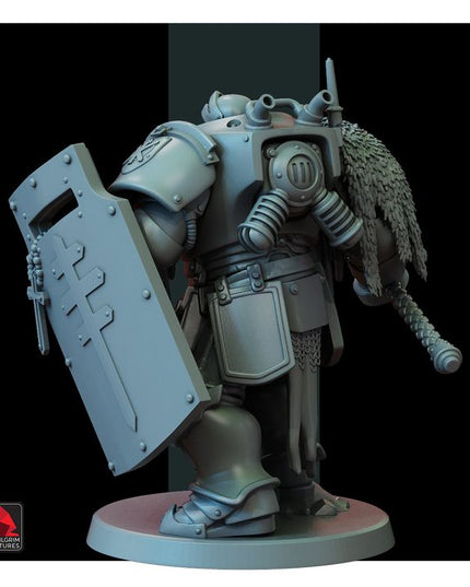 Lieutenant in Machine Armour MINIATURE