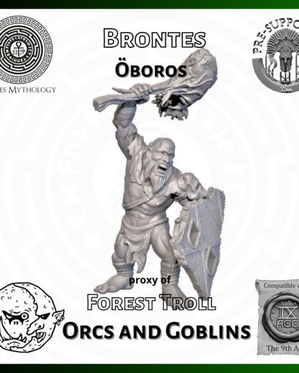 Orcas and Goblins  , oboros, Brontes ,1 Figure