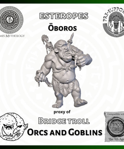 Orcas and Goblins  , oboros, Esteropes ,1 Figure