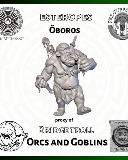 Orcas and Goblins  , oboros, Esteropes ,1 Figure