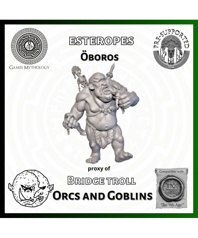 Orcas and Goblins  , oboros, Esteropes ,1 Figure