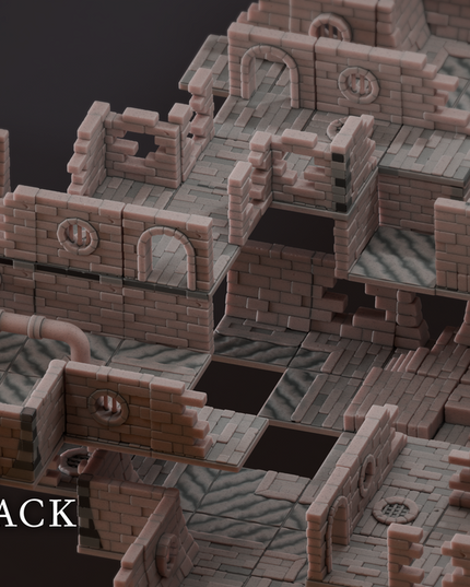 Printable Terrains - Sewers MEGA Pack