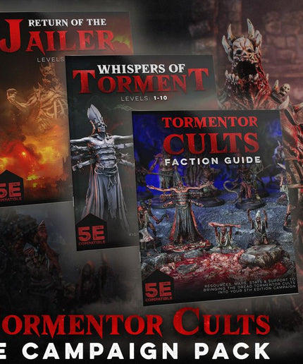 Tormentor Cults - 5E Campaign Pack