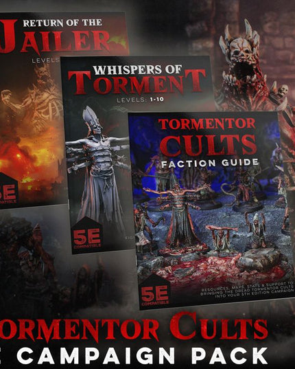 Tormentor Cults - 5E Campaign Pack