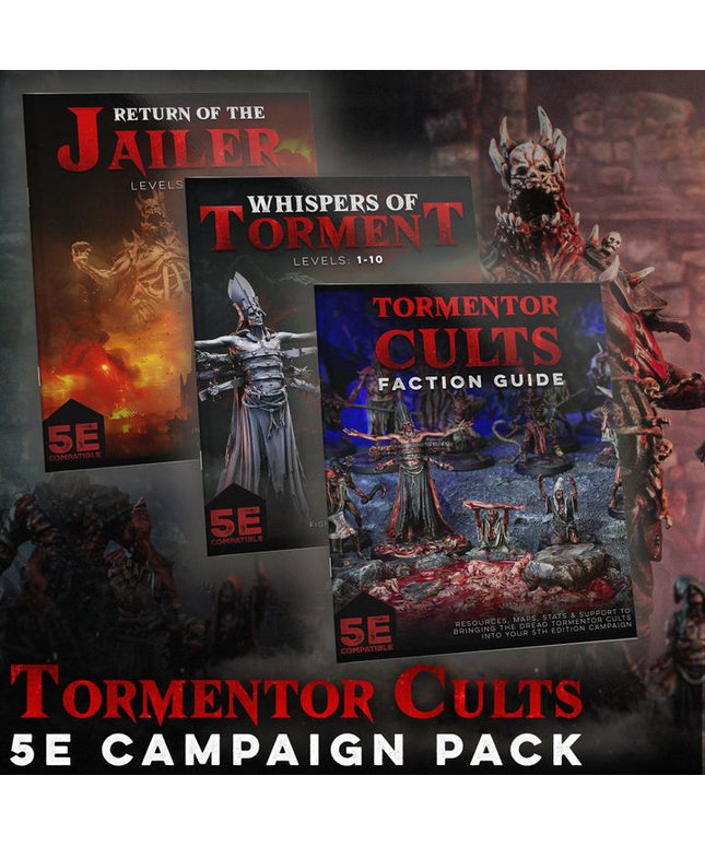 Tormentor Cults - 5E Campaign Pack