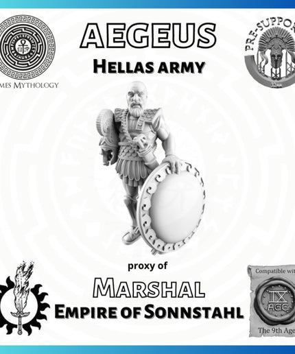 Empire of Sonnstahl ,Aegeus , Hellas Army ,1 Figure