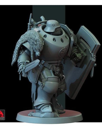 Lieutenant in Machine Armour MINIATURE