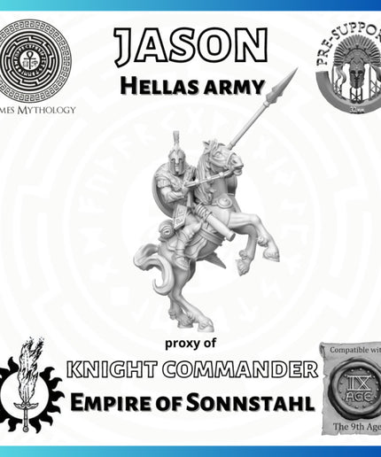 Empire of Sonnstahl ,Jason , Hellas Army ,1 Figure