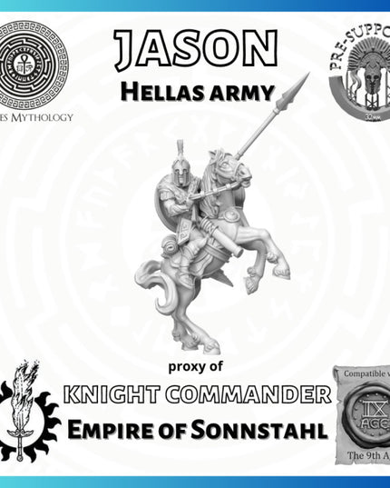 Empire of Sonnstahl ,Jason , Hellas Army ,1 Figure