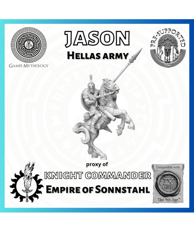 Empire of Sonnstahl ,Jason , Hellas Army ,1 Figure