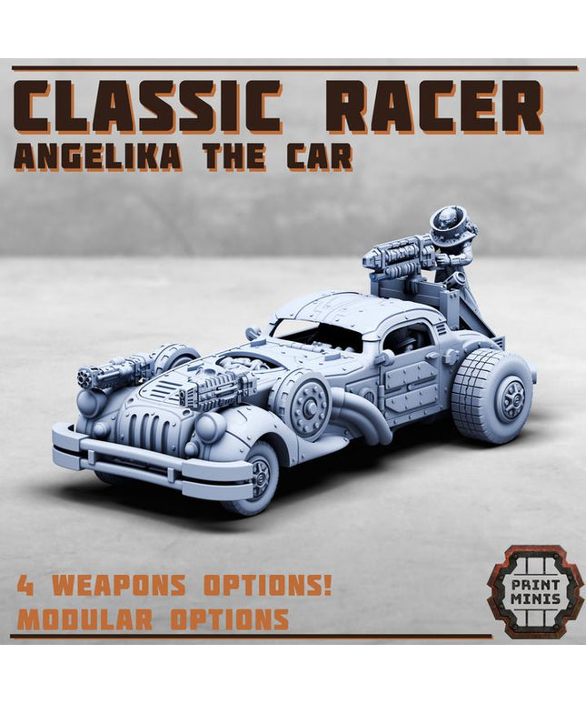 Classic Race Car - Angelika w/ Silent Spectres