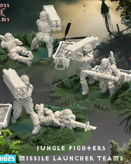 Jungle Fighters Missile Launcher Teams