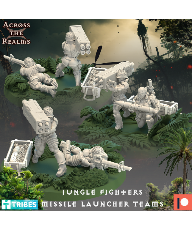 Jungle Fighters Missile Launcher Teams