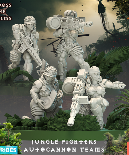 Jungle Fighters Autocannon Teams