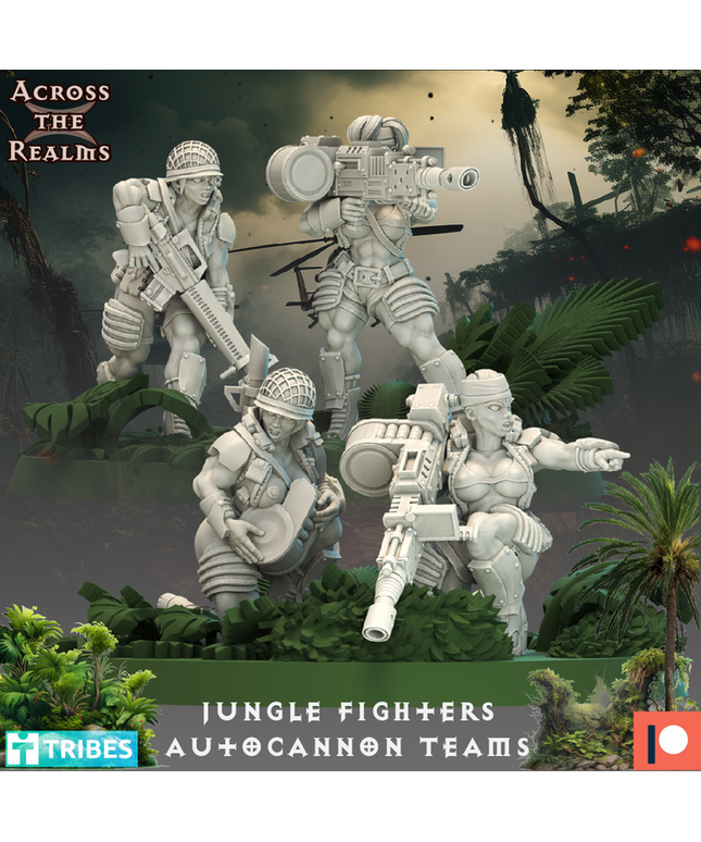 Jungle Fighters Autocannon Teams