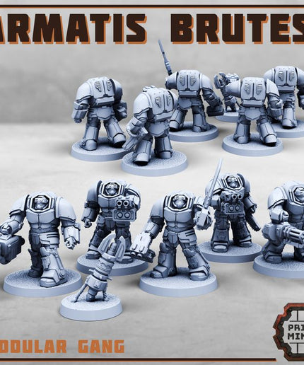 Armatis Mors Warriors - Brutes x5