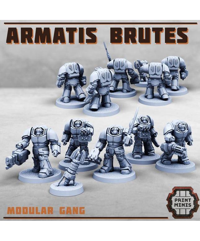 Armatis Mors Warriors - Brutes x5
