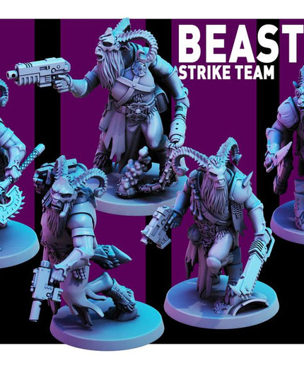 Beastkin Strike Team x5 MINIATURES