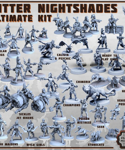 Bitter Nightshades Gang - Ultimate Kit