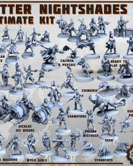 Bitter Nightshades Gang - Ultimate Kit