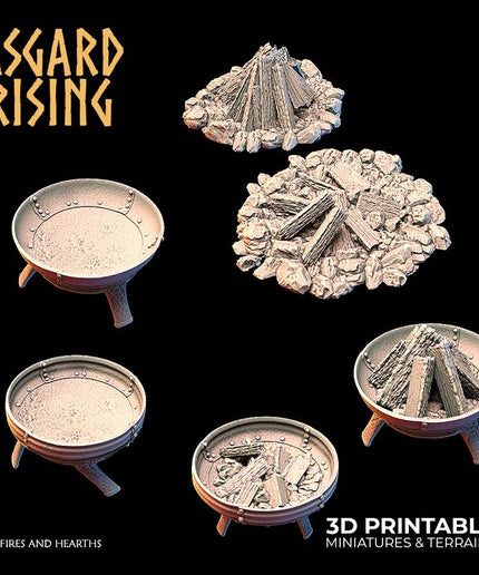 Bonfires and Hearths /Terrain/ /Pre-supported/