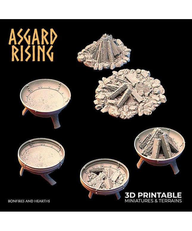 Bonfires and Hearths /Terrain/ /Pre-supported/