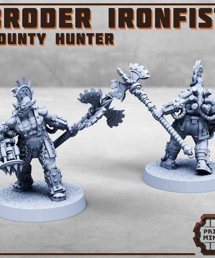 Broder Ironfist - Fleshforged Bounty Hunter
