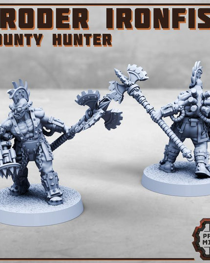 Broder Ironfist - Fleshforged Bounty Hunter