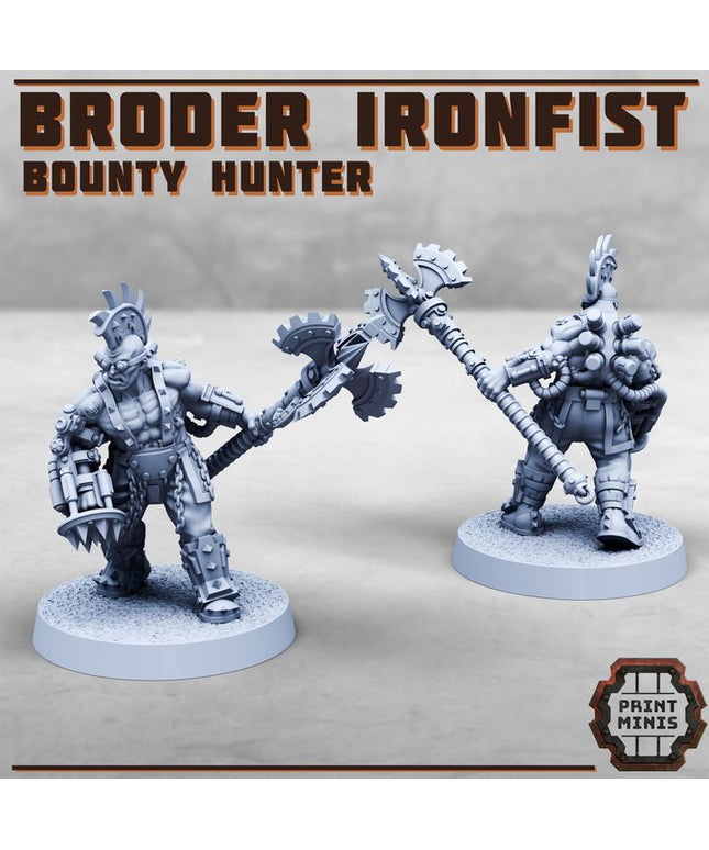 Broder Ironfist - Fleshforged Bounty Hunter