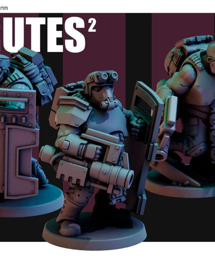 Brutes 2 X3 MINIATURES