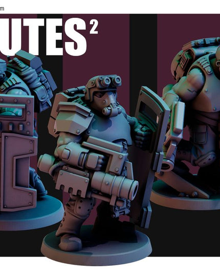 Brutes 2 X3 MINIATURES