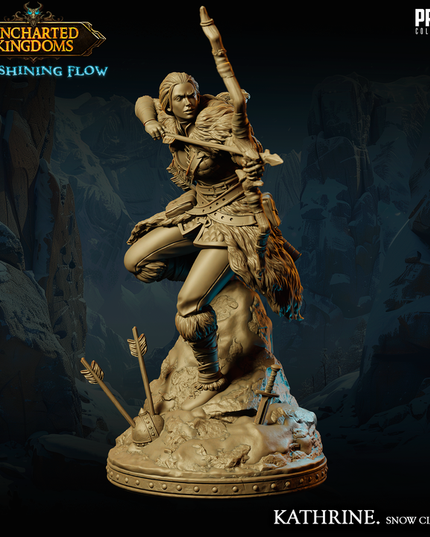 5 miniatures - 32mm - Fellows of the Realm Snow Clothes Bundle - Uncharted Kingdom