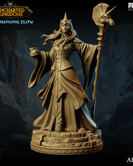 4 miniatures - 32mm - Wizards Bundle - Uncharted Kingdom