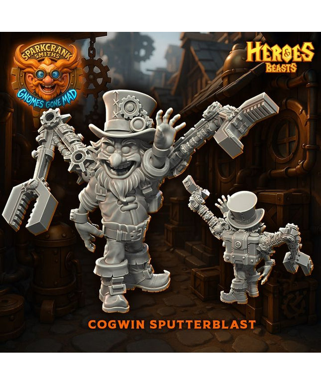 Sparkcrank Smiths- Gnome tinkereres / Gogwin Sputterblast