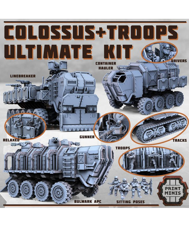 Colossus Hauler w/ Troopers Ultimate Kit