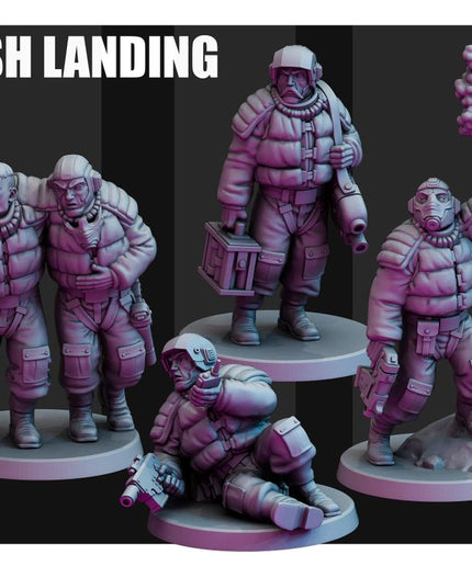 Crash Landing X4 MINIATURES